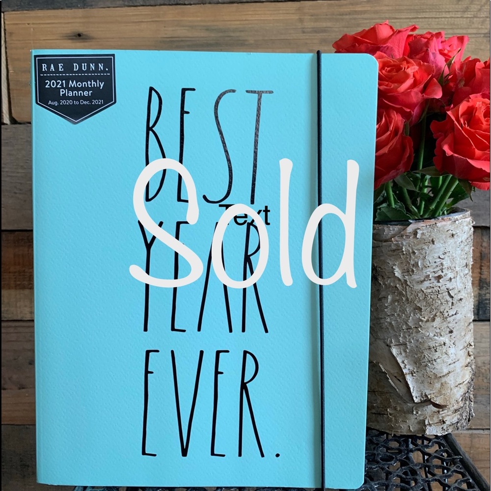 Rae Dunn 2021 17-month planner